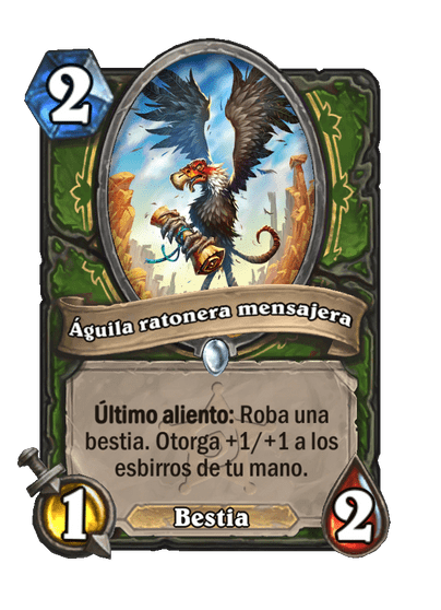 Águila ratonera mensajera