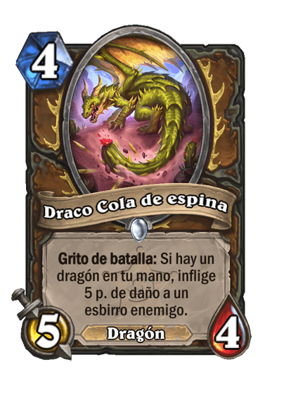 Draco Cola de espina