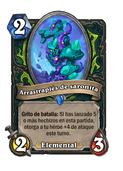 Arrastrapiés de saronita