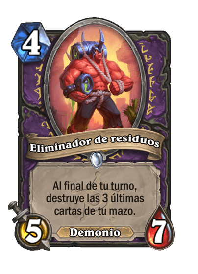 Eliminador de residuos