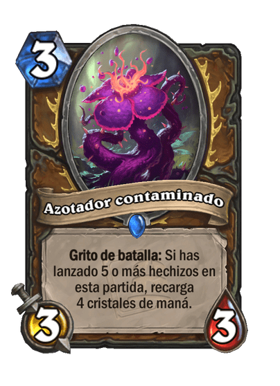 Azotador contaminado