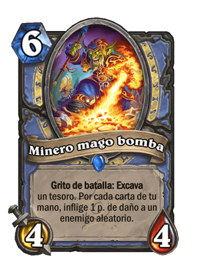 Minero mago bomba