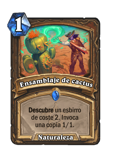 Ensamblaje de cactus