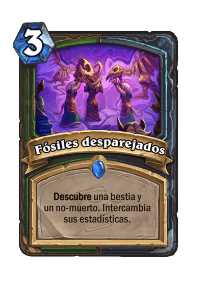 Fósiles desparejados