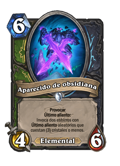 Aparecido de obsidiana