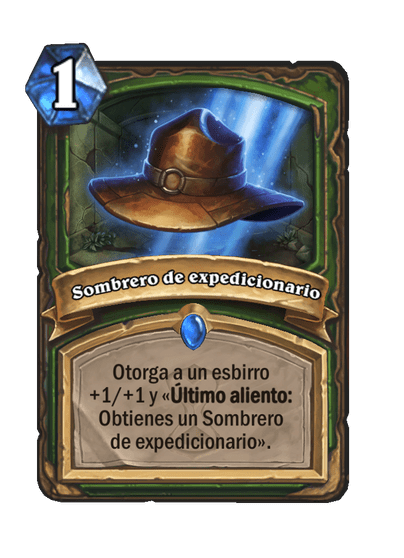 Sombrero de expedicionario