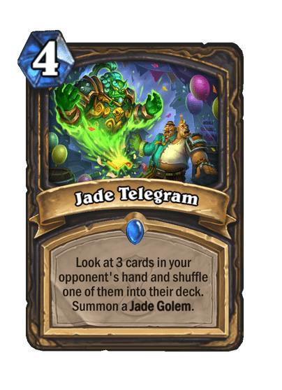 Telegrama de jade