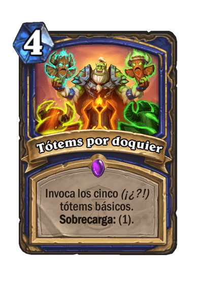 Tótems por doquier