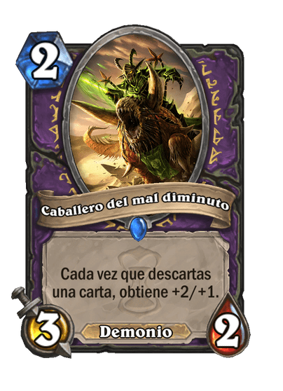 Caballero del mal diminuto