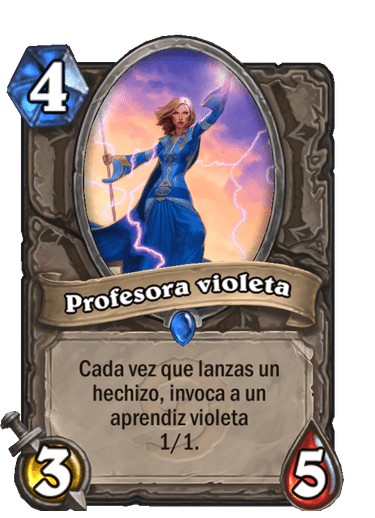 Profesora violeta (Antiguo)