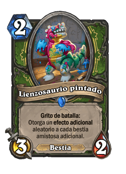 Lienzosaurio pintado