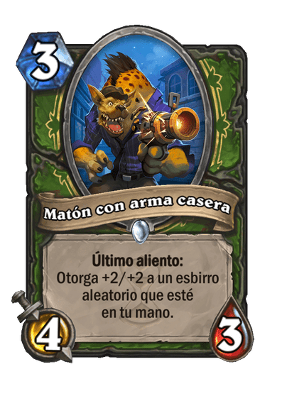 Matón con arma casera