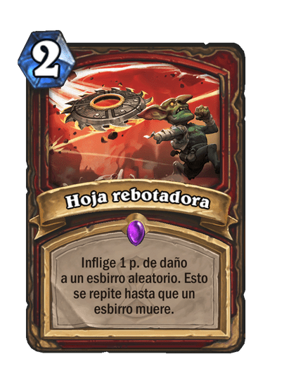 Hoja rebotadora