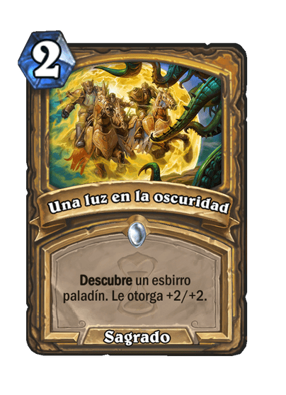 Una luz en la oscuridad