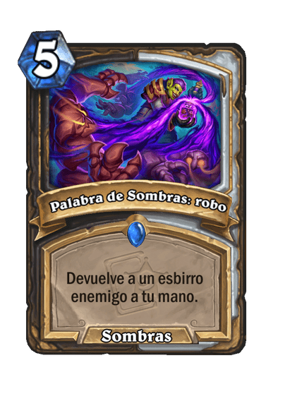 Palabra de Sombras: robo