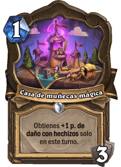 Casa de muñecas mágica