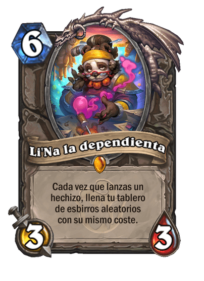 Li'Na la dependienta