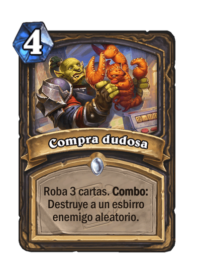 Compra dudosa