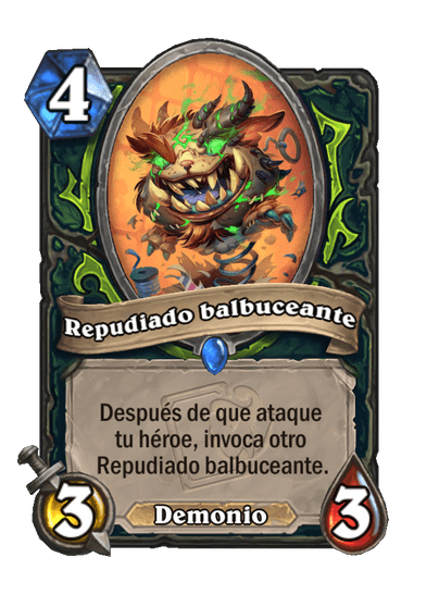 Repudiado balbuceante