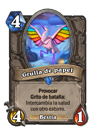 Grulla de papel