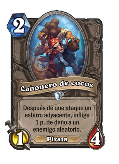 Cañonero de cocos