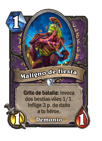 Maligno de fiesta