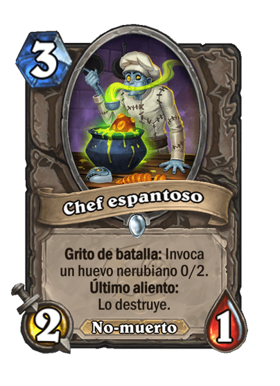 Chef espantoso