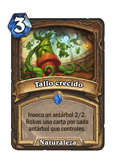 Tallo crecido