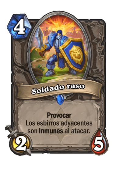 Soldado raso (Antiguo)