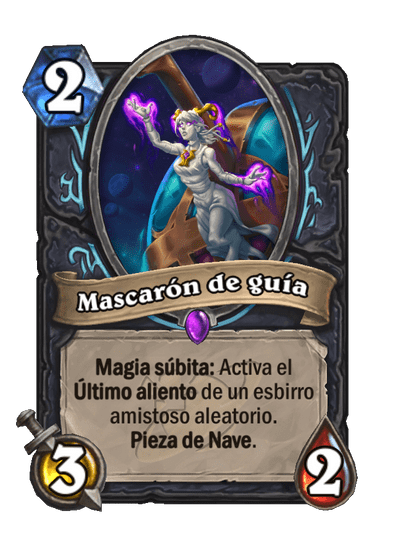 Mascarón de guía