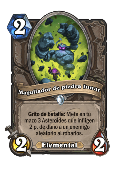 Magullador de piedra lunar