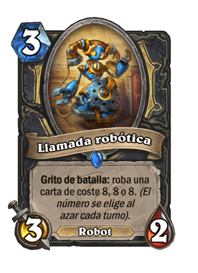 Llamada robótica