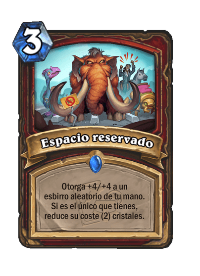 Espacio reservado