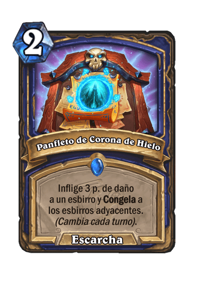 Panfleto de Corona de Hielo