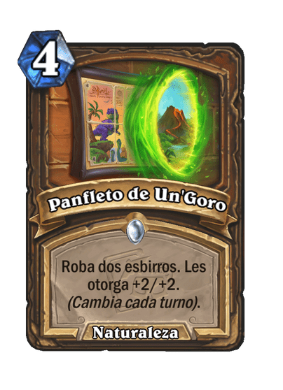 Panfleto de Un'Goro