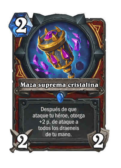 Maza suprema cristalina