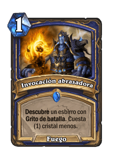 Invocación abrasadora (Esencial)
