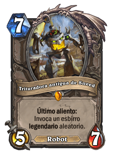 Trituradora antigua de Sneed (Esencial)