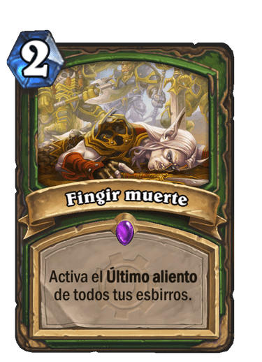 Fingir muerte