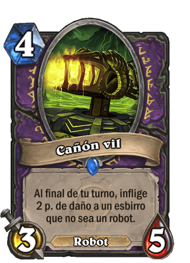 Cañón vil