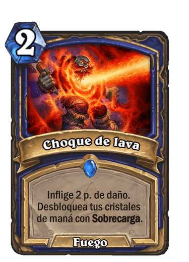 Choque de lava