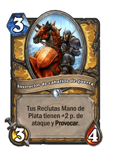 Instructor de caballos de guerra