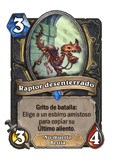 Raptor desenterrado