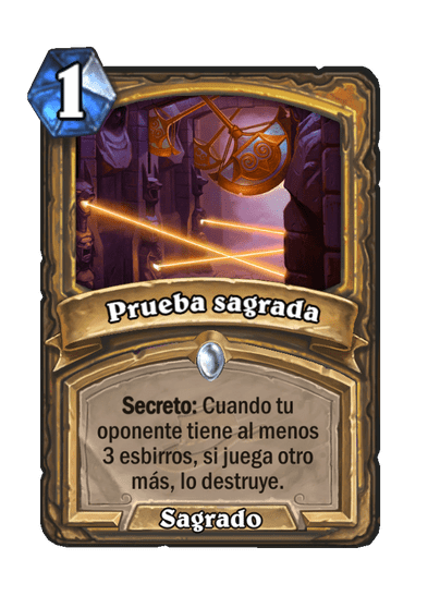 Prueba sagrada