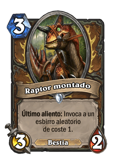 Raptor montado