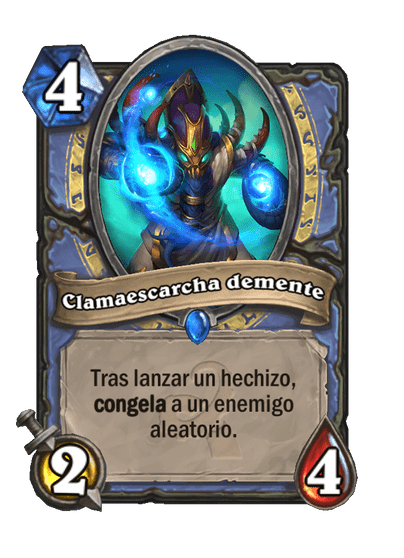 Clamaescarcha demente