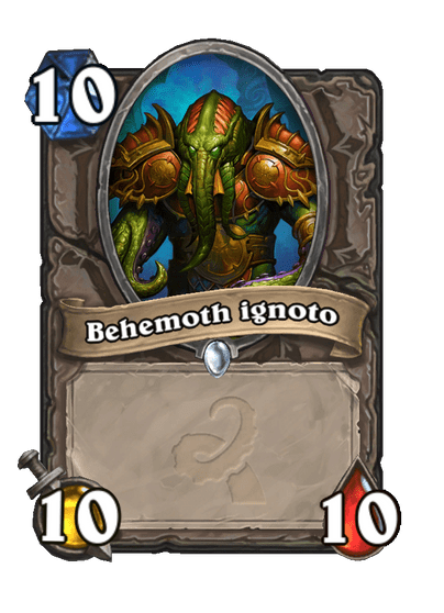 Behemoth ignoto