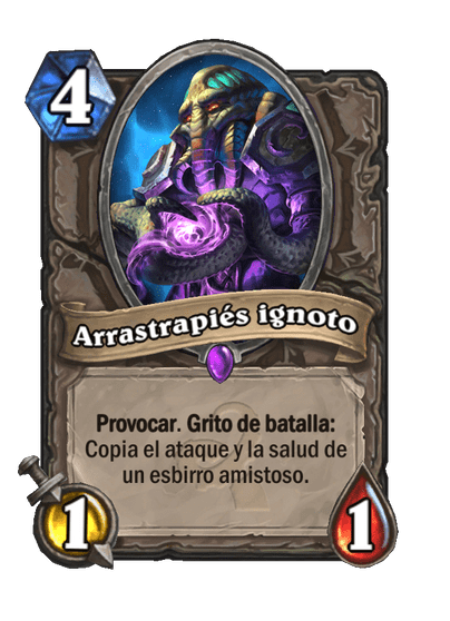 Arrastrapiés ignoto