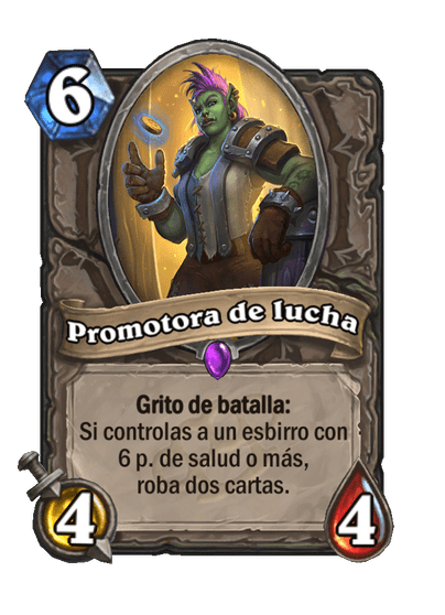 Promotora de lucha