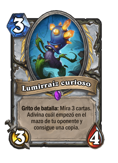 Lumirraíz curioso